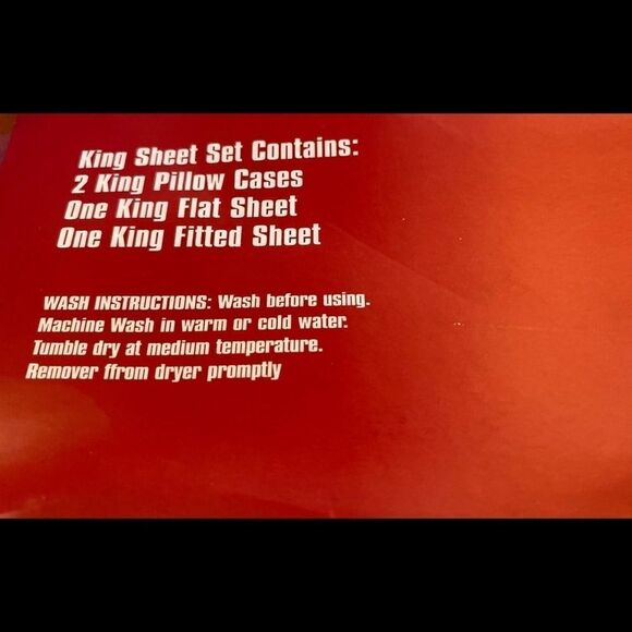 💥Manhattan Collection King  Sheet Set warm Extra Soft - Picture 2 of 10